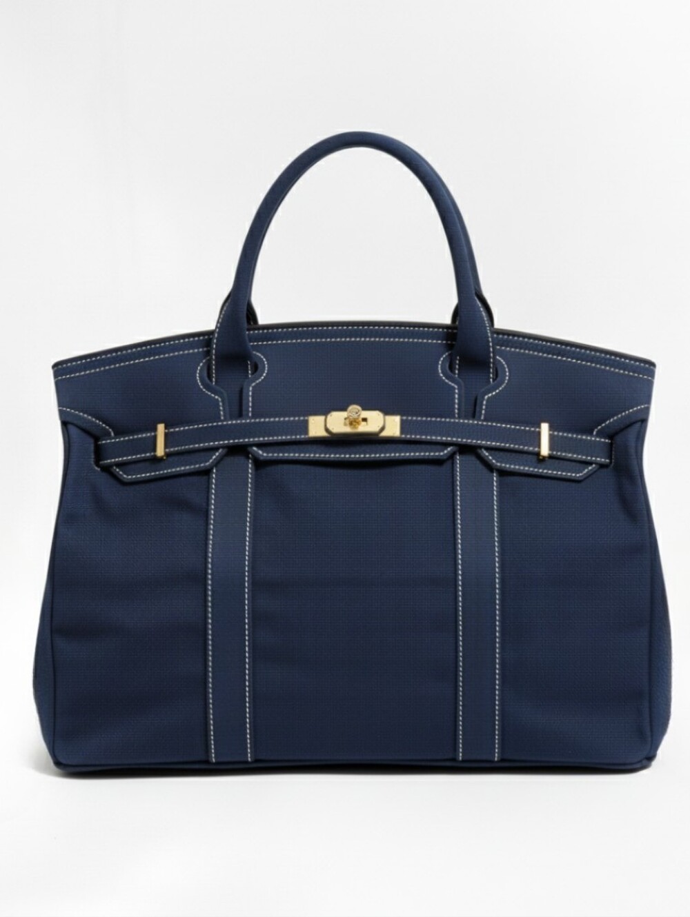 NWT Navy Blue Canvas Boatkin Bag